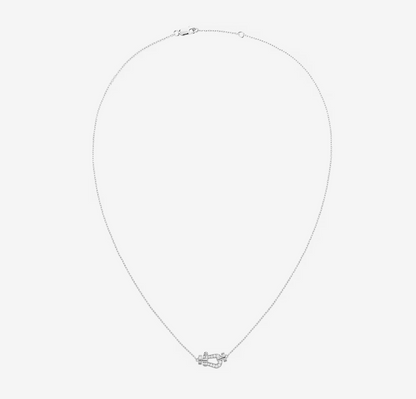 [Together Jewelry]FORCE 10 DIAMOND SILVER NECKLACE MINI MODEL