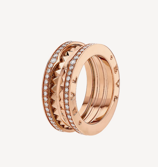 [Together Jewelry]ZERO 1 ROCK DIAMOND PINK GOLD