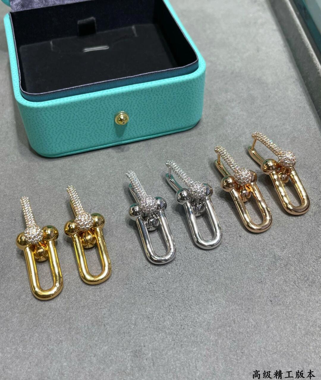 [Together Jewelry]Tiffany Horseshoe Earrings