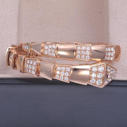 [Together Jewelry]SERPENTI BRACELET PINK GOLD DIAMOND