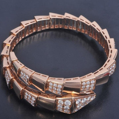 [Together Jewelry]SERPENTI BRACELET PINK GOLD DIAMOND