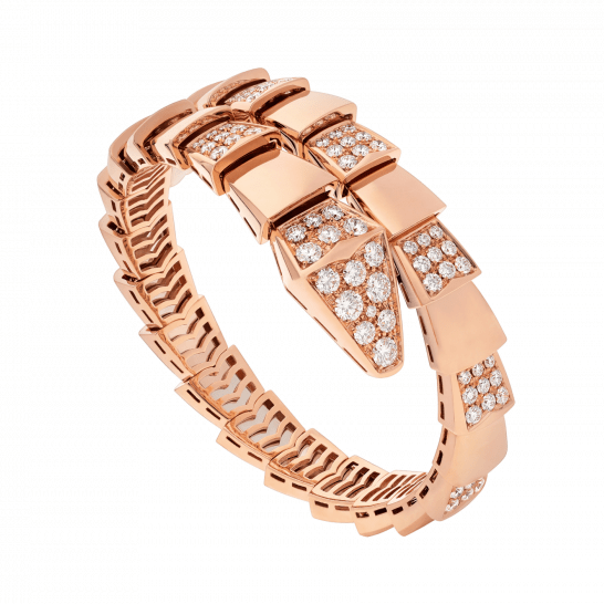 [Together Jewelry]SERPENTI BRACELET PINK GOLD DIAMOND