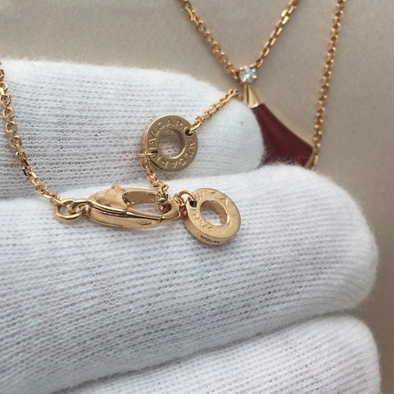 [Together Jewelry]DREAM NECKLACE CARNELIAN 1 DIAMOND