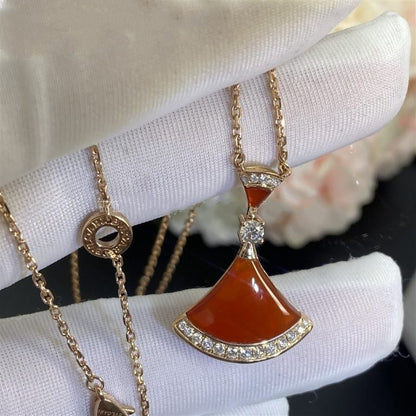 [Together Jewelry]DREAM NECKLACE CARNELIAN DIAMOND