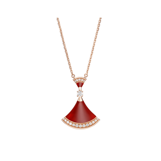[Together Jewelry]DREAM NECKLACE CARNELIAN DIAMOND