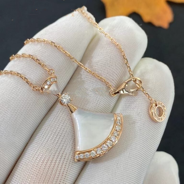 [Together Jewelry]DREAM NECKLACE MOP PINK GOLD DIAMOND