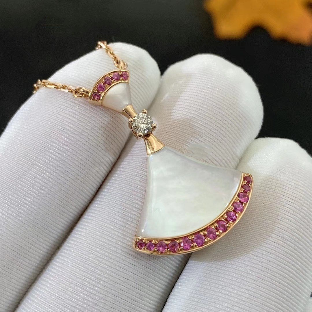 [Together Jewelry]DREAM NECKLACE MOP PINK DIAMOND