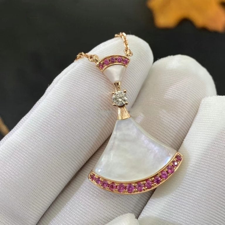 [Together Jewelry]DREAM NECKLACE MOP PINK DIAMOND