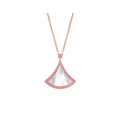 [Together Jewelry]DREAM NECKLACE MOP DIAMOND PINK