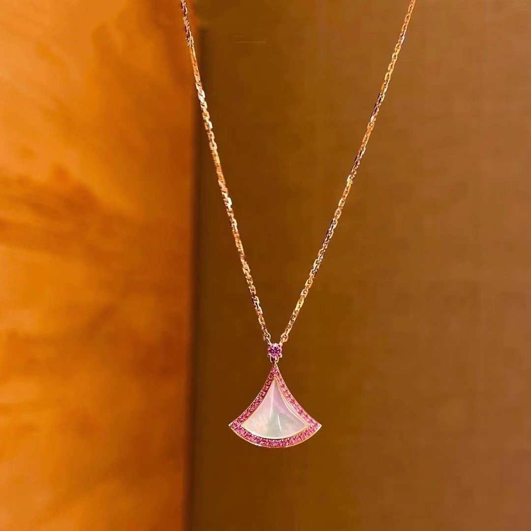 [Together Jewelry]DREAM NECKLACE MOP DIAMOND PINK