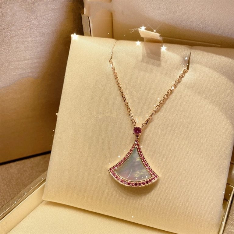 [Together Jewelry]DREAM NECKLACE MOP DIAMOND PINK