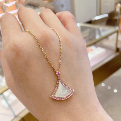[Together Jewelry]DREAM NECKLACE MOP DIAMOND PINK