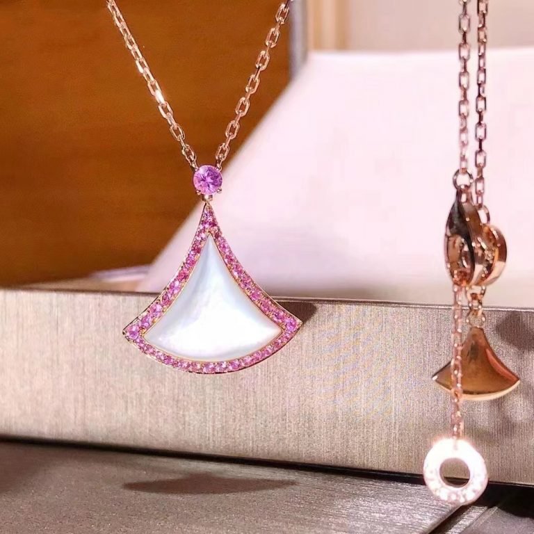 [Together Jewelry]DREAM NECKLACE MOP DIAMOND PINK
