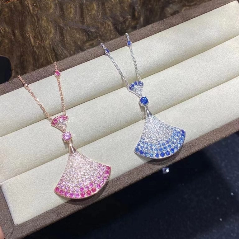 [Together Jewelry]DREAM NECKLACE AGATE SILVER DIAMOND