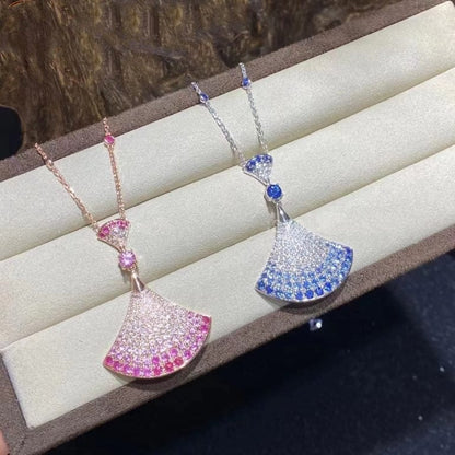[Together Jewelry]DREAM NECKLACE AGATE SILVER DIAMOND