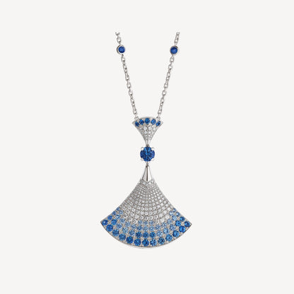 [Together Jewelry]DREAM NECKLACE AGATE SILVER DIAMOND