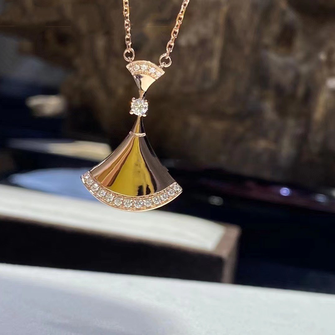 [Together Jewelry]DREAM NECKLACE PINK GOLD DIAMOND