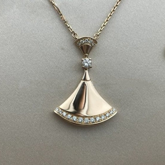 [Together Jewelry]DREAM NECKLACE PINK GOLD DIAMOND