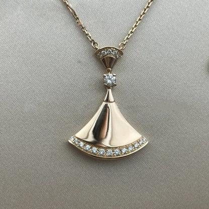 [Together Jewelry]DREAM NECKLACE PINK GOLD DIAMOND