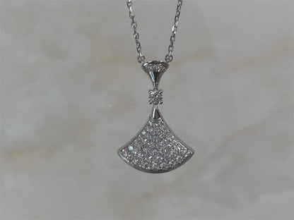 [Together Jewelry]DREAM NECKLACE SILVER FULL DIAMOND
