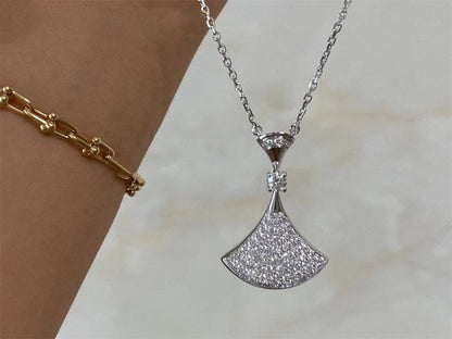 [Together Jewelry]DREAM NECKLACE SILVER FULL DIAMOND