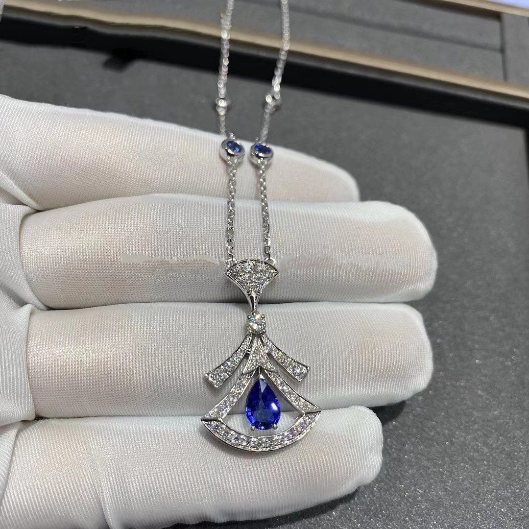 [Together Jewelry]DREAM NECKLACE AGATE DIAMOND SILVER