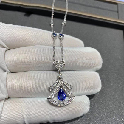 [Together Jewelry]DREAM NECKLACE AGATE DIAMOND SILVER