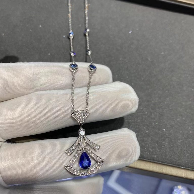 [Together Jewelry]DREAM NECKLACE AGATE DIAMOND SILVER