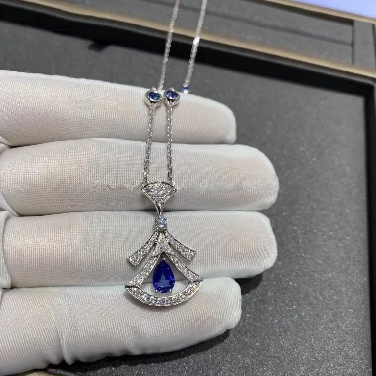 [Together Jewelry]DREAM NECKLACE AGATE DIAMOND SILVER