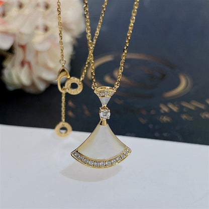 [Together Jewelry]DREAM NECKLACE MOP GOLD DIAMOND