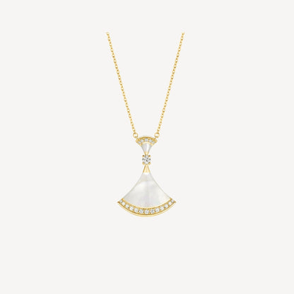 [Together Jewelry]DREAM NECKLACE MOP GOLD DIAMOND