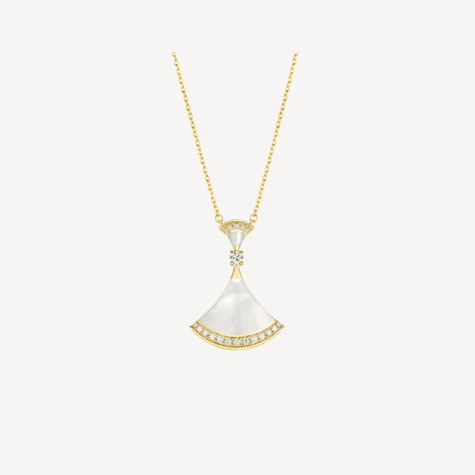 [Together Jewelry]DREAM NECKLACE MOP GOLD DIAMOND