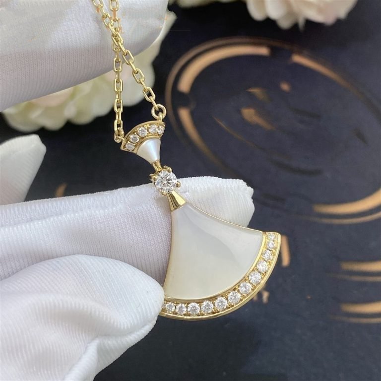 [Together Jewelry]DREAM NECKLACE MOP GOLD DIAMOND