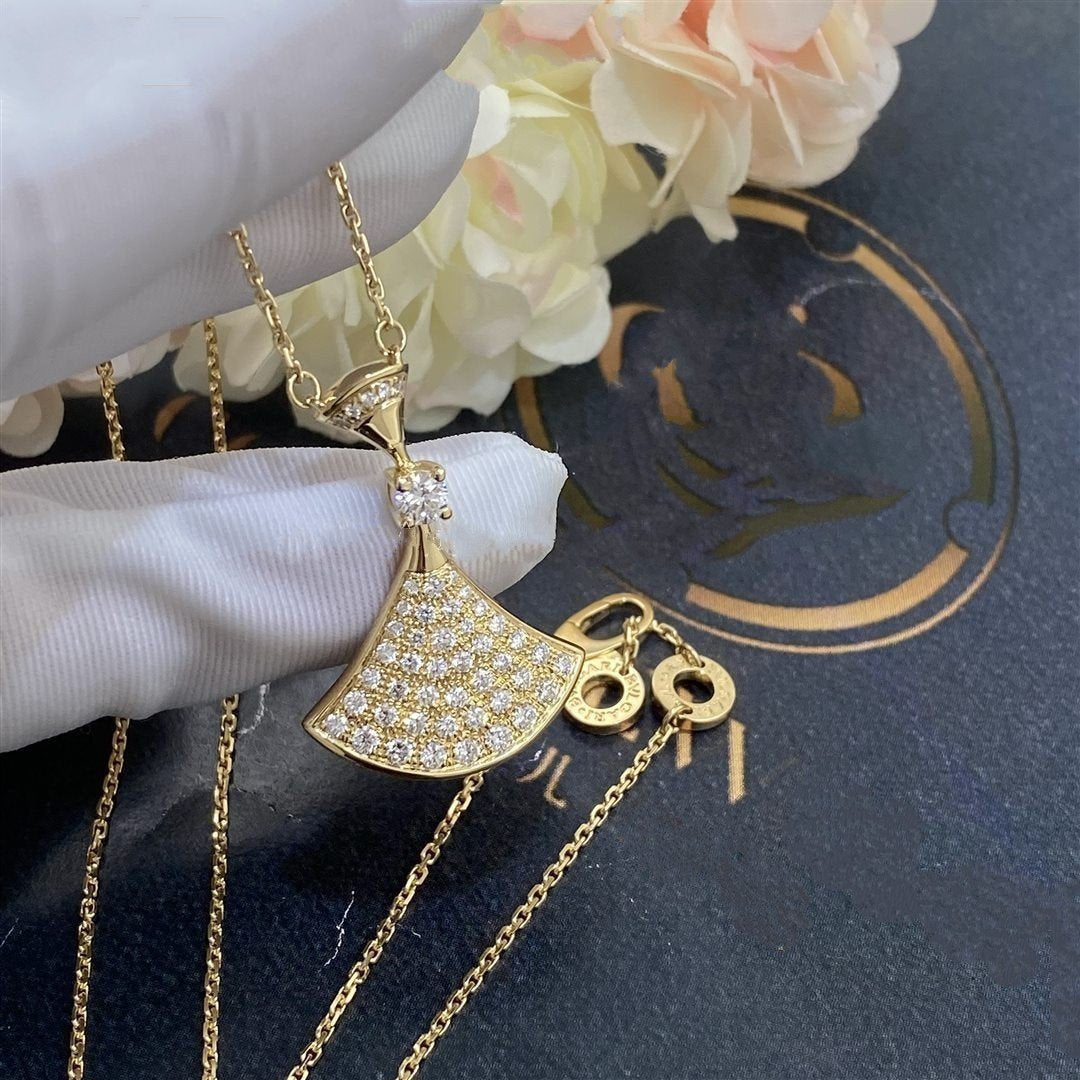 [Together Jewelry]DREAM NECKLACE GOLD FULL DIAMOND