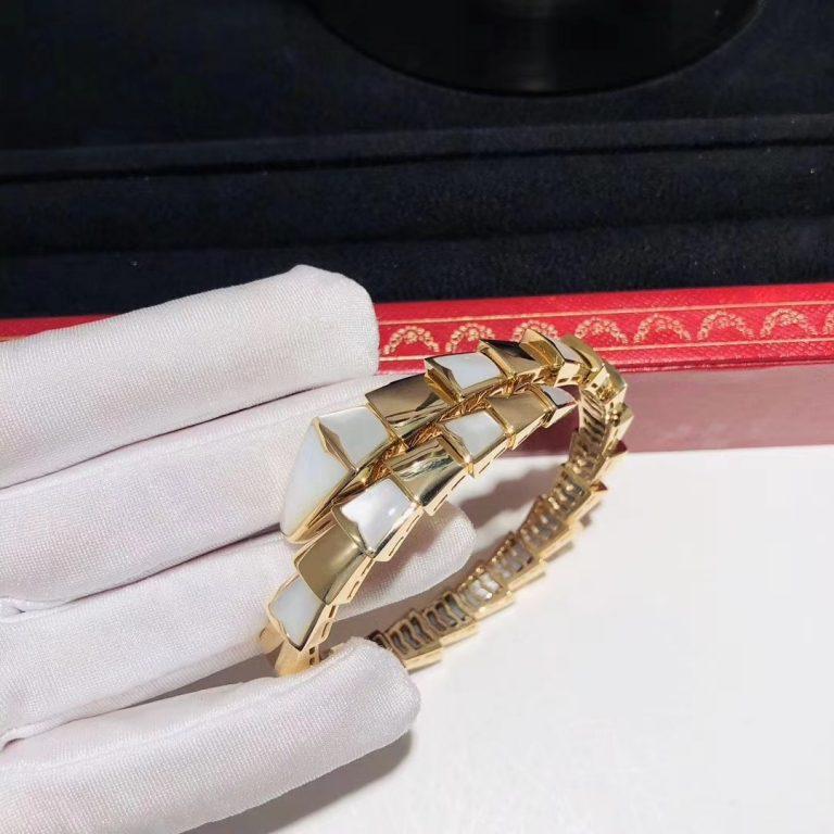 [Together Jewelry]SERPENTI BRACELET MOP GOLD