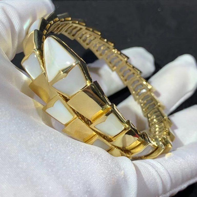 [Together Jewelry]SERPENTI BRACELET MOP GOLD