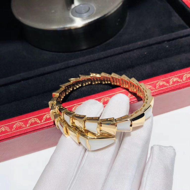 [Together Jewelry]SERPENTI BRACELET MOP GOLD