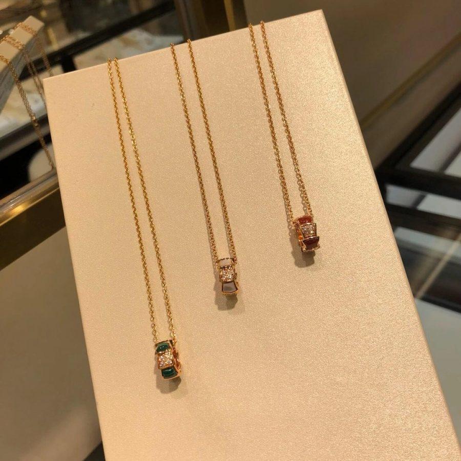 [Together Jewelry]SERPENTI PEDANT DIAMOND NECKLACE