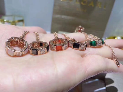 [Together Jewelry]SERPENTI PEDANT DIAMOND NECKLACE