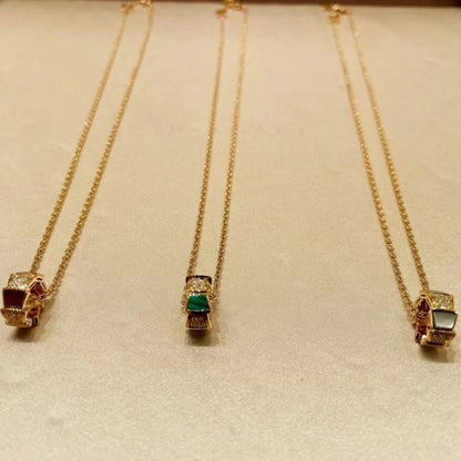 [Together Jewelry]SERPENTI PEDANT DIAMOND NECKLACE