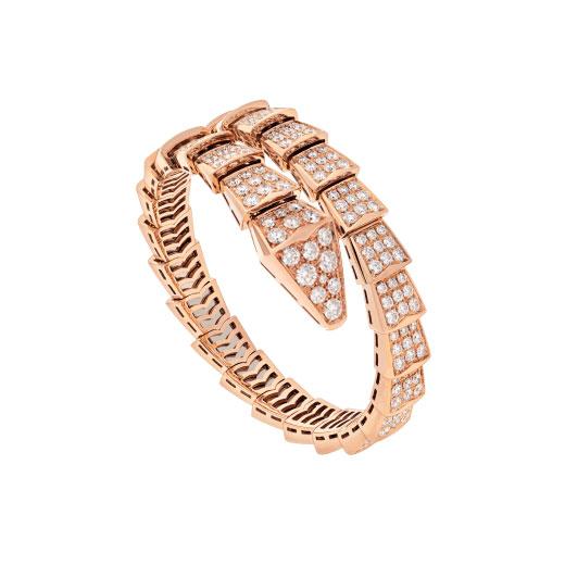 [Together Jewelry]SERPENTI BRACELET 8MM PINK GOLD DIAMOND