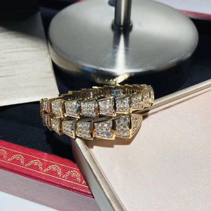 [Together Jewelry]SERPENTI BRACELET 8MM GOLD DIAMOND