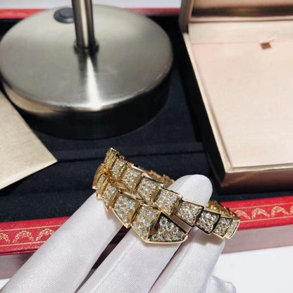 [Together Jewelry]SERPENTI BRACELET 8MM GOLD DIAMOND