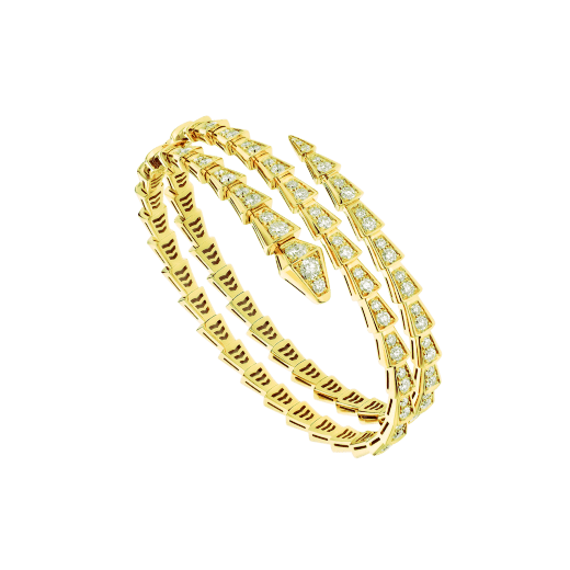 [Together Jewelry]SERPENTI BRACELET GOLD DIAMOND DOUBLE ROW