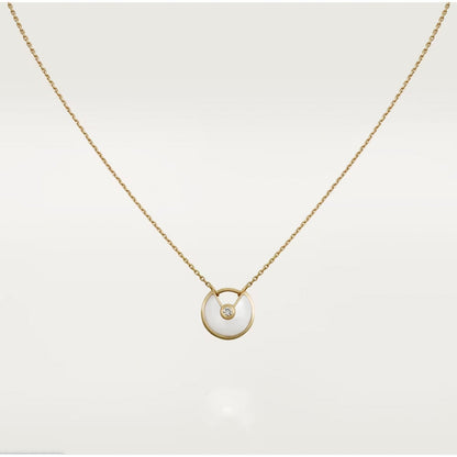 [Together Jewelry]AMULETTE ROSE GOLD MOP NECKLACE