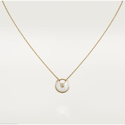 [Together Jewelry]AMULETTE ROSE GOLD MOP NECKLACE