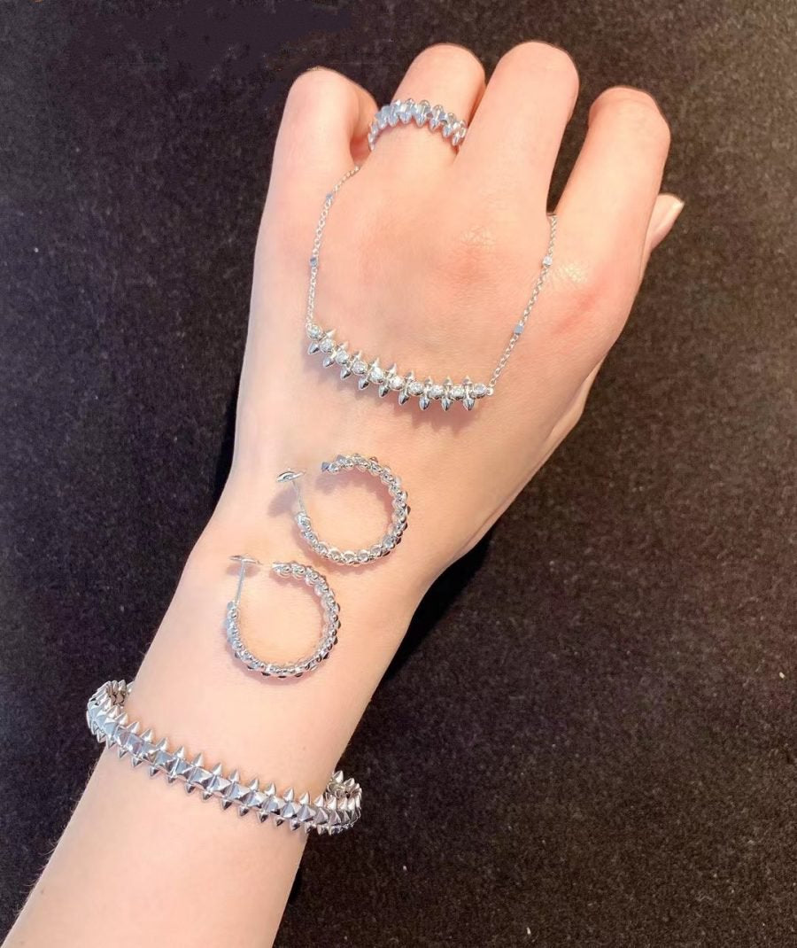 [Together Jewelry]CLASH SILVER BRACELET