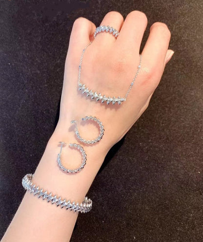 [Together Jewelry]CLASH SILVER BRACELET