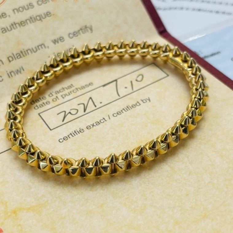 [Together Jewelry]CLASH GOLD BRACELET