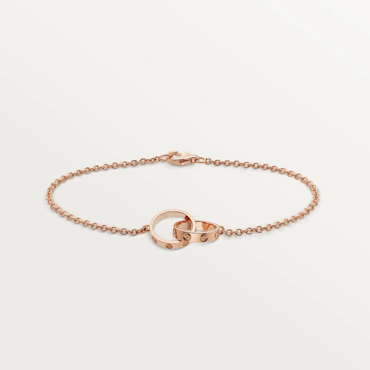 [Together Jewelry]LOVE BRACELET DOUBLE RING